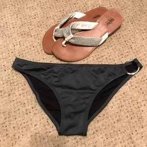 Bikini Bottoms with Silver Ring